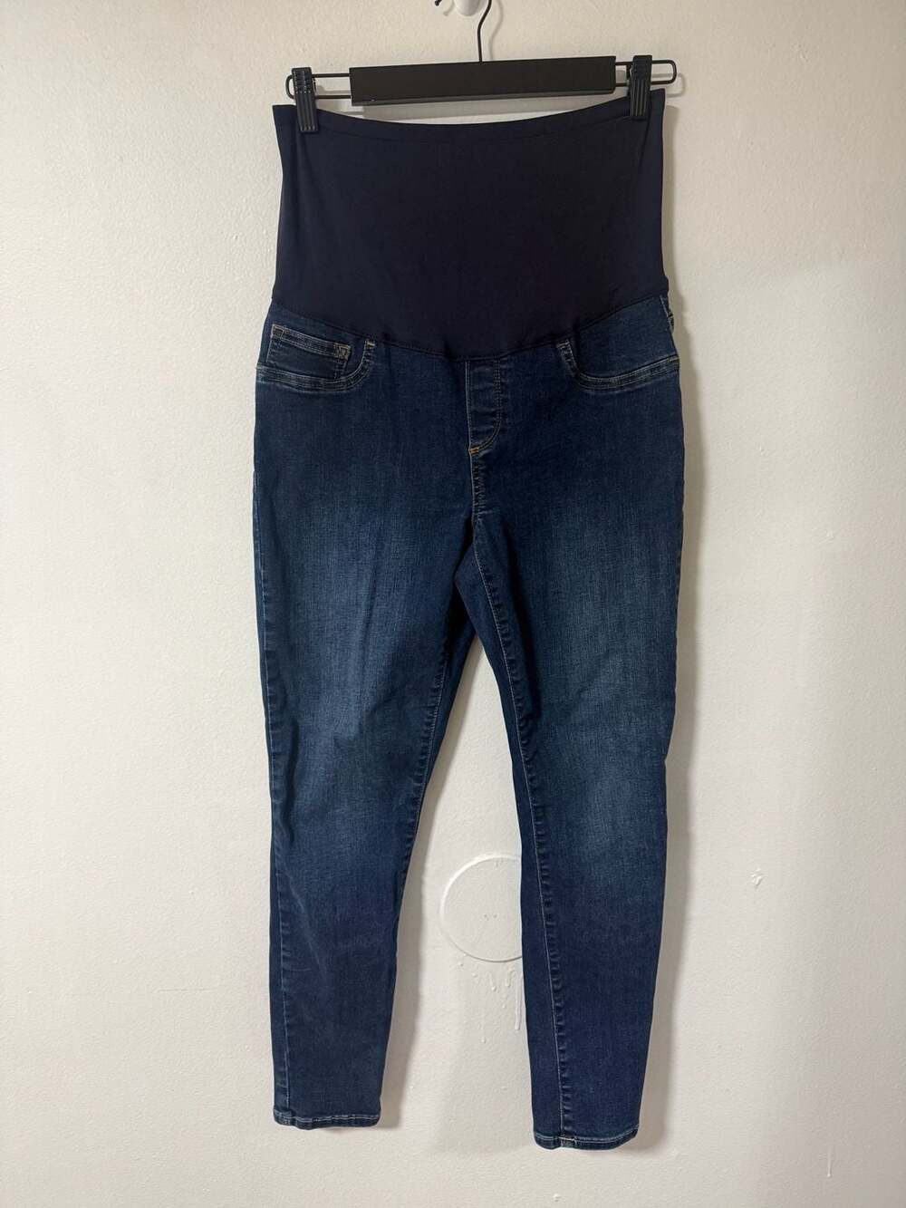 Gap Maternity Easy Legging Denim Jeans Size 8/29R Dark Wash